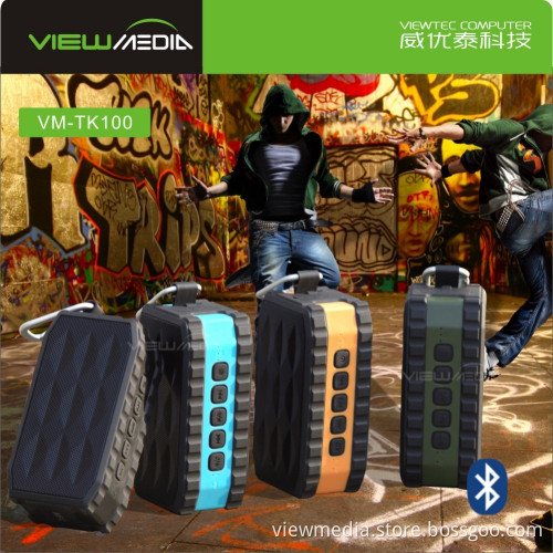 VM-TK100 portable wireless Bluetooth 4.0 speaker supports TF SD card music play